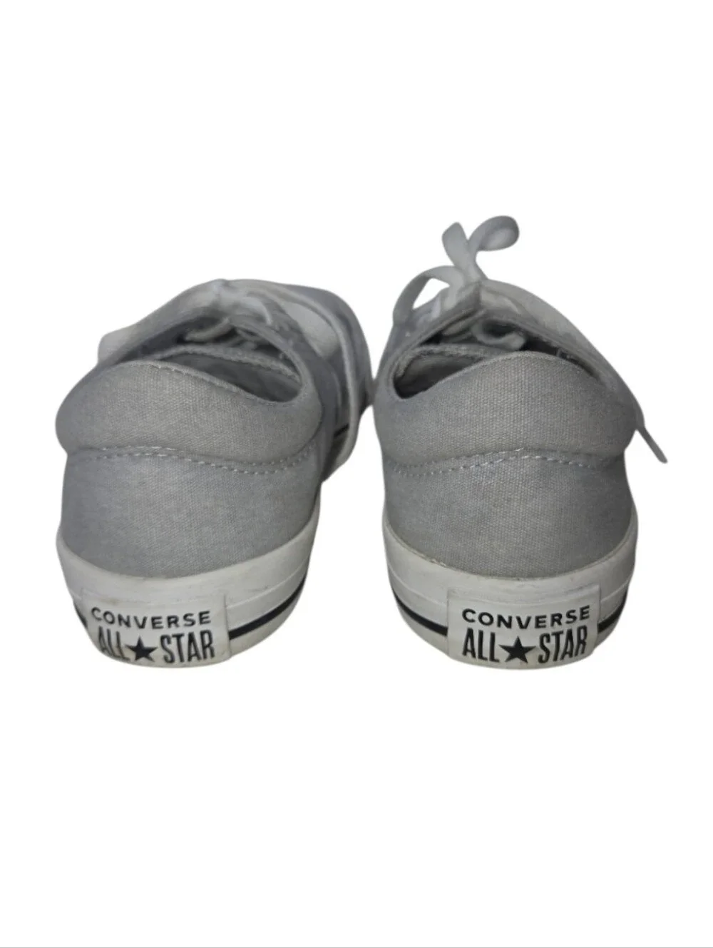 Converse All Star Light Gray Women's Low Top Sneaker Size 8